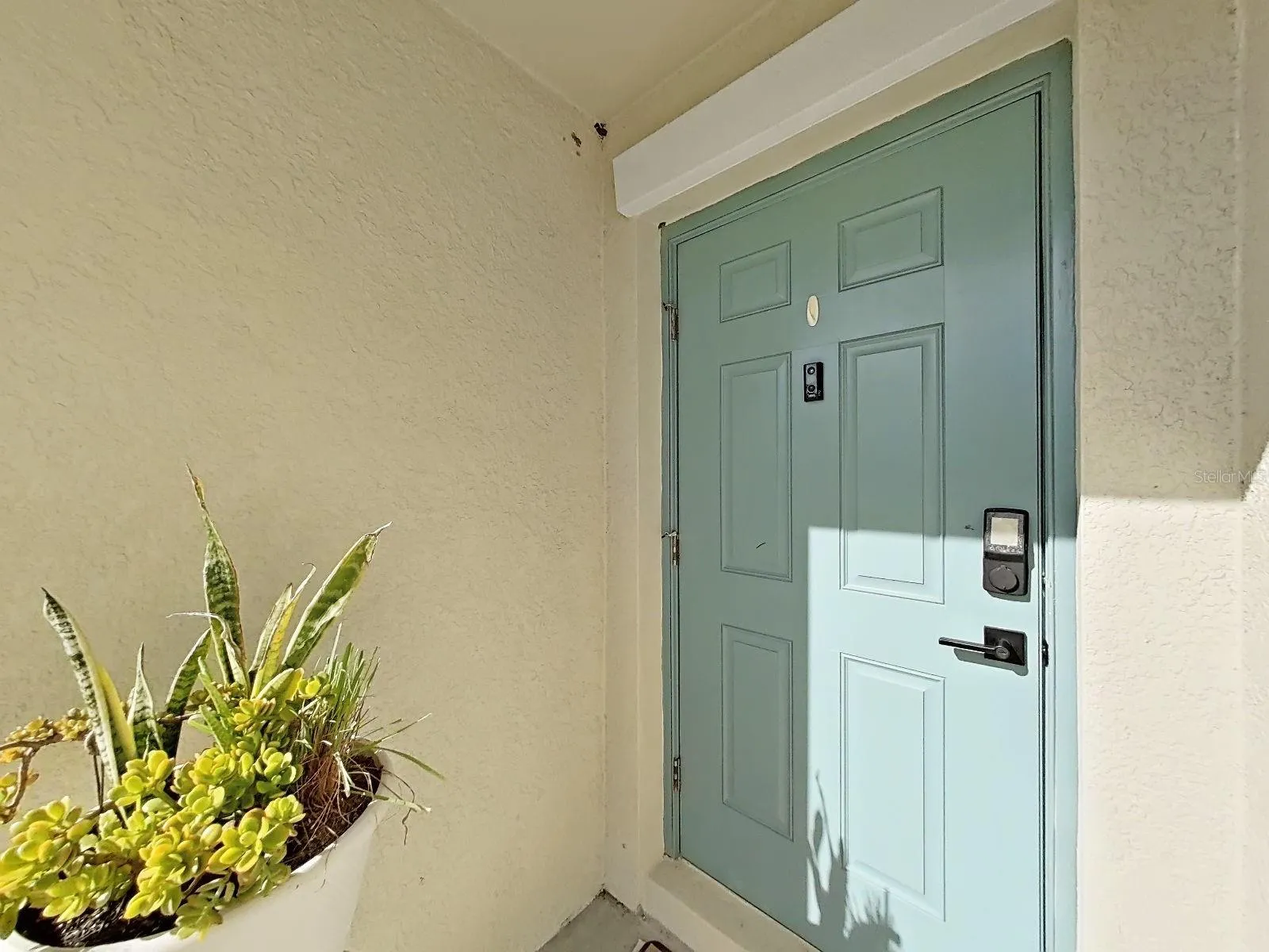 Welcoming front door