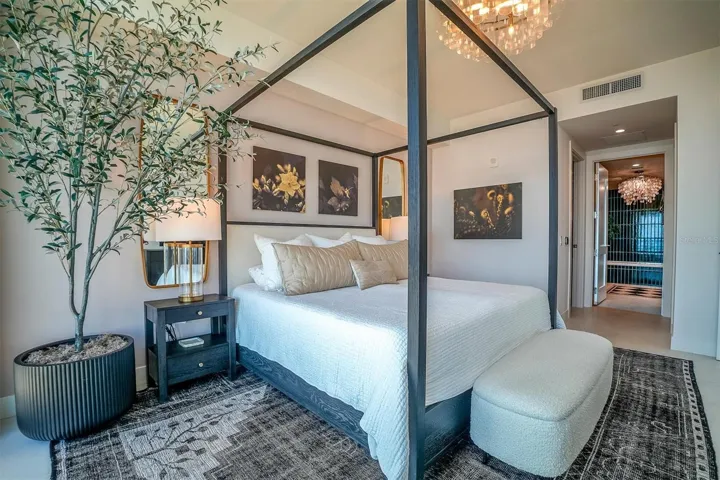 Light-filled primary suite