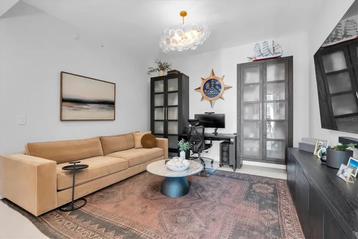 Versatile den/study/office/flex space.