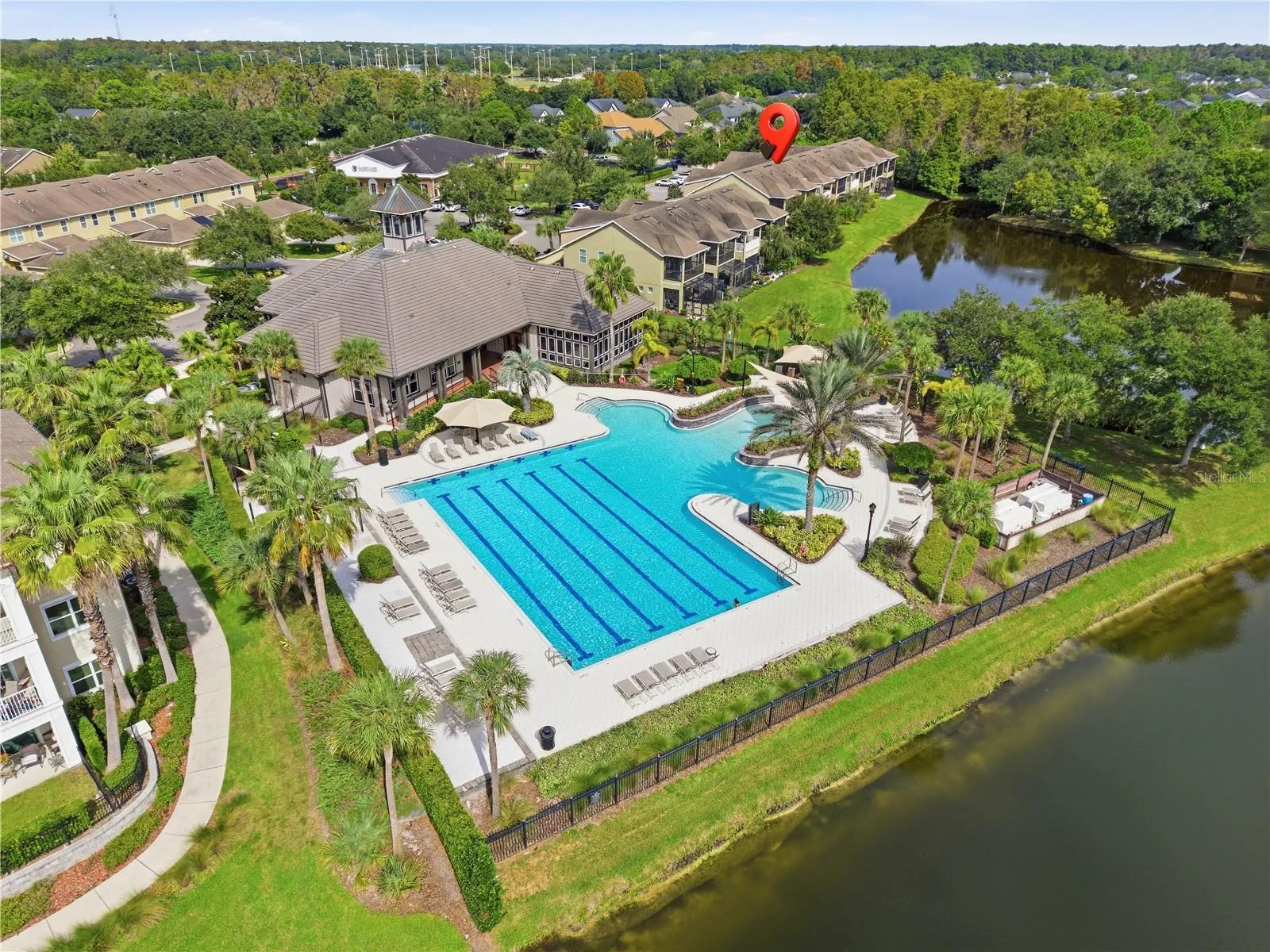 Clubhouse and pool