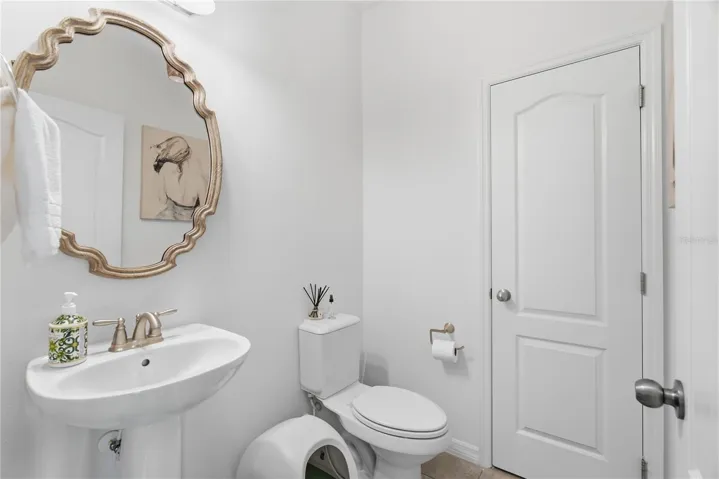 Downstairs bathroom