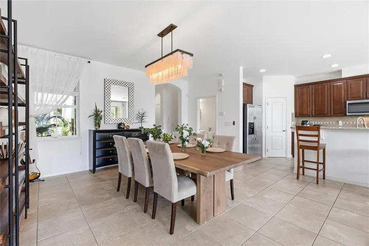 Dining area