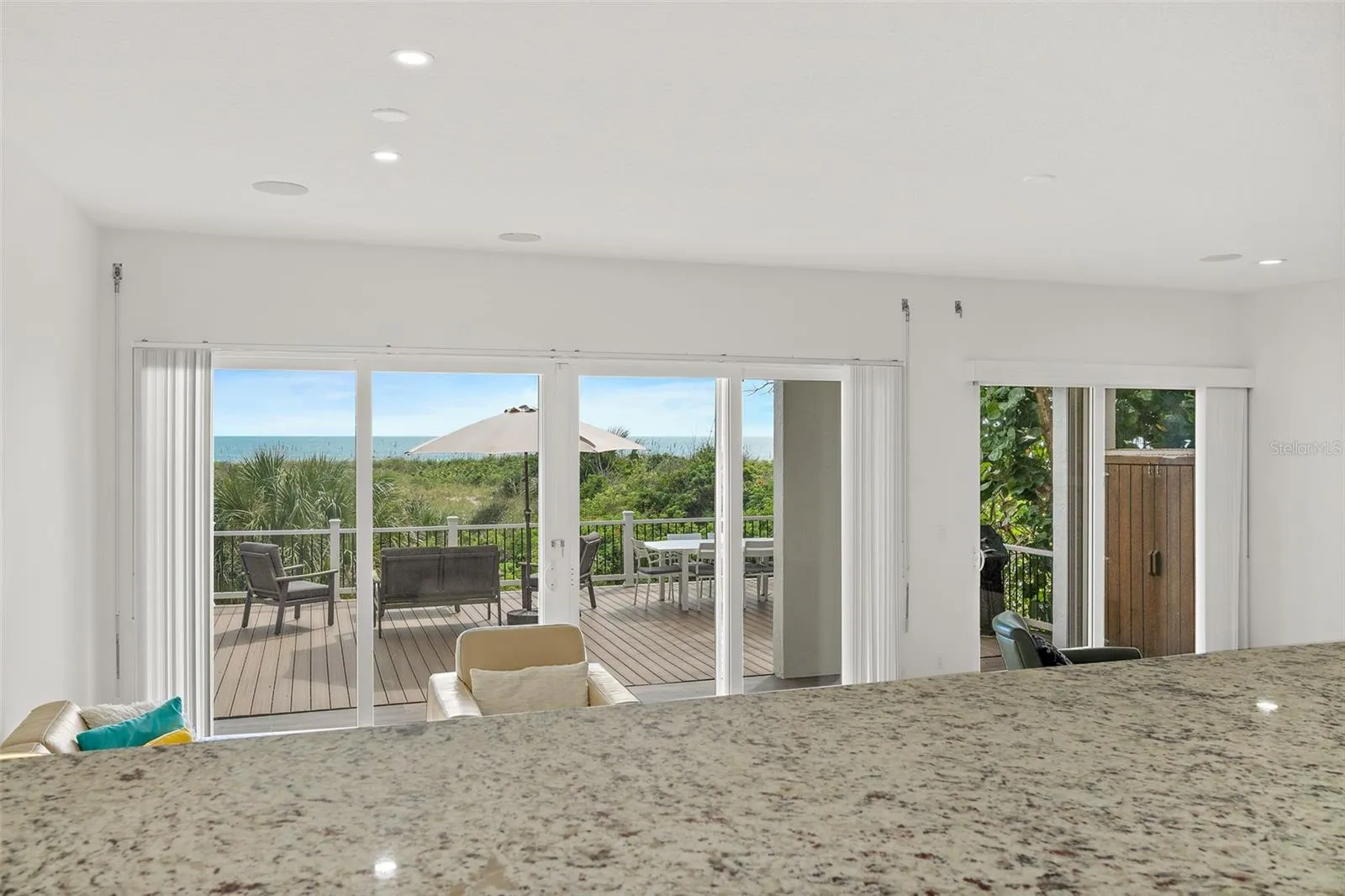 Ocean View from Kitchen