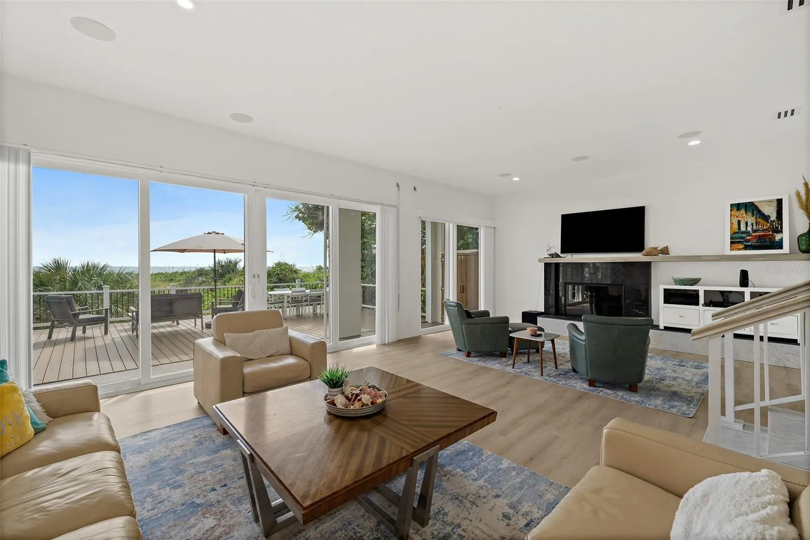 Great Room with Ocean Views