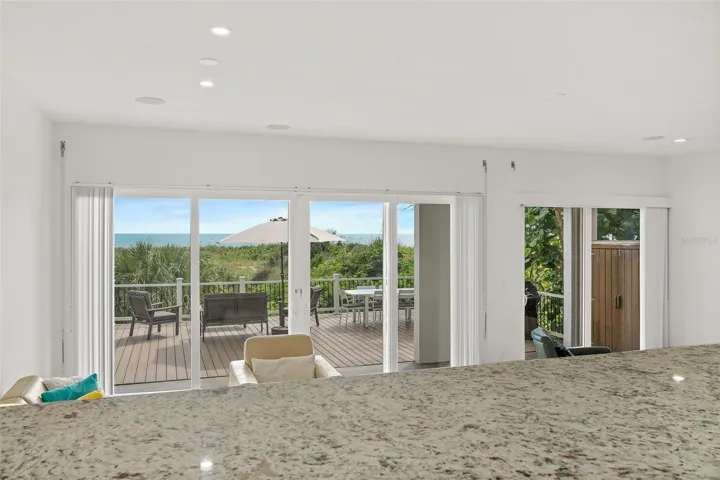 Ocean View from Kitchen