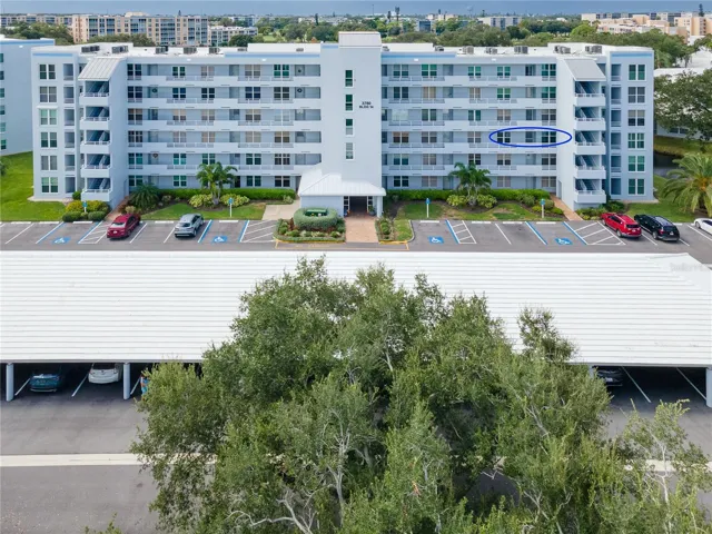 Front of building