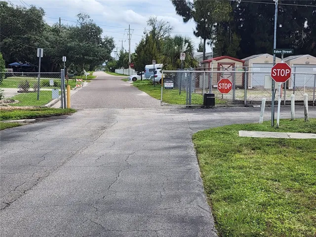 Back Gate for convenience.