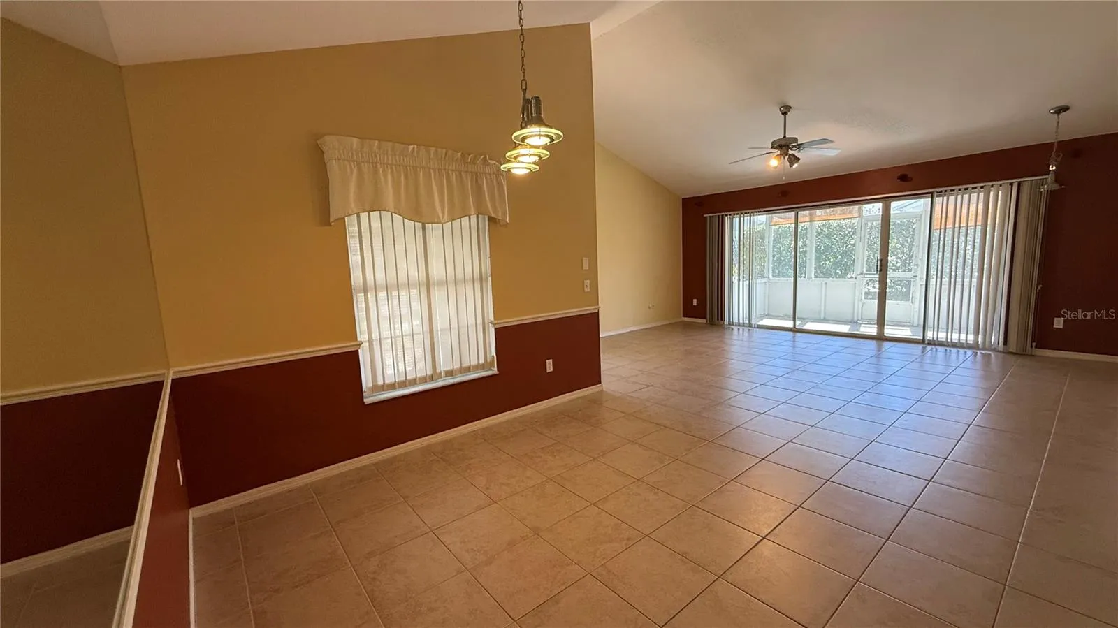 Open Concept Dining / Living area