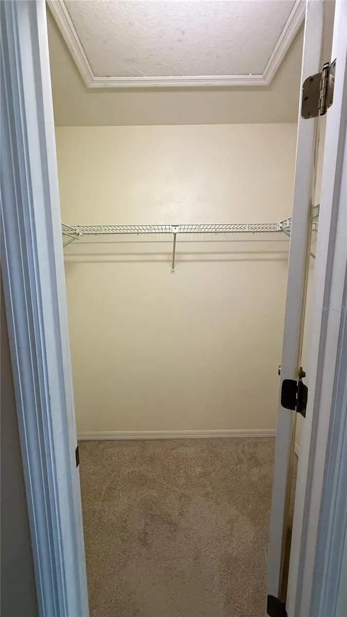 Primary has a Walk in closet  as well as a Wall Closet