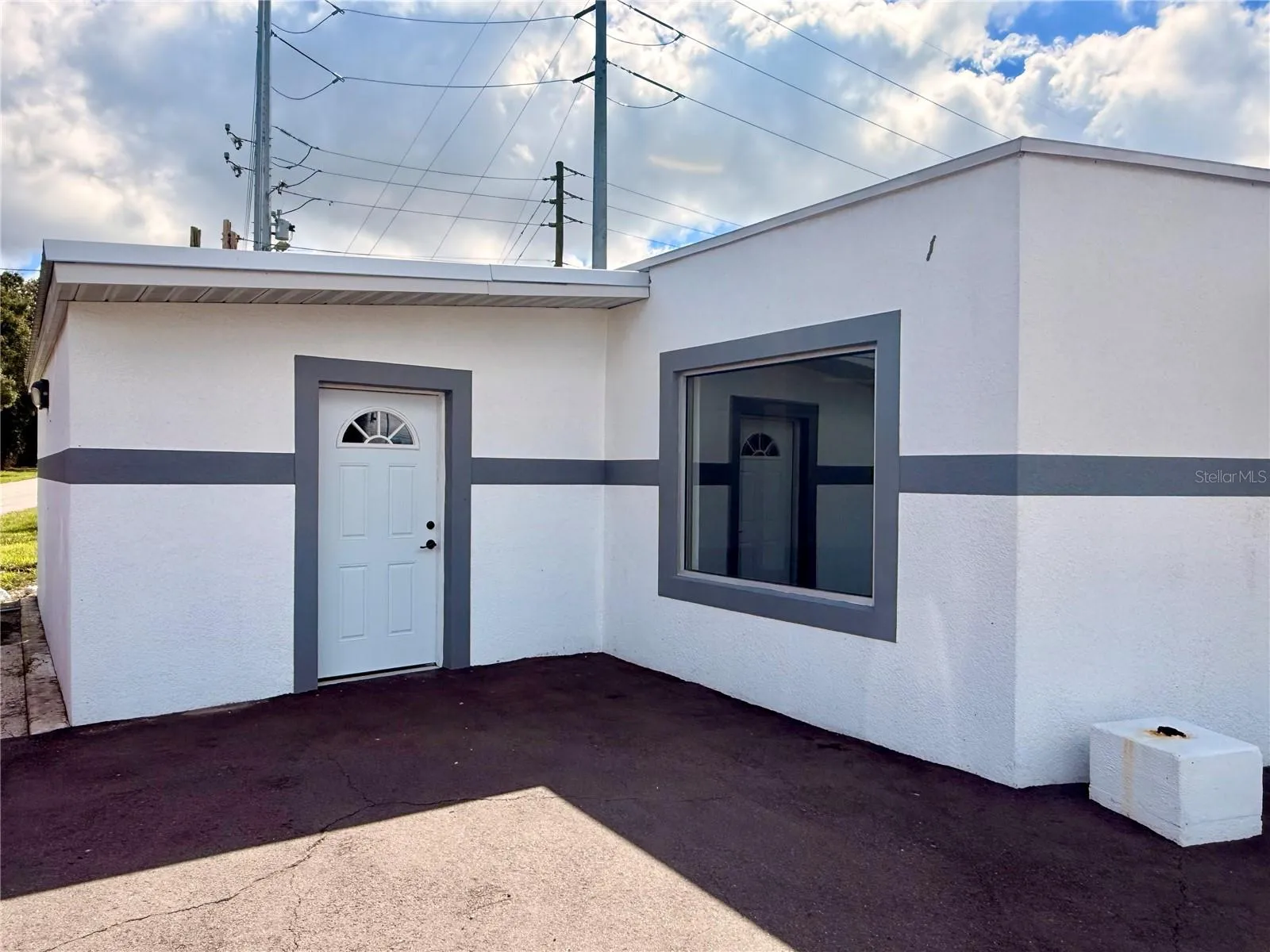 Side door to breakroom