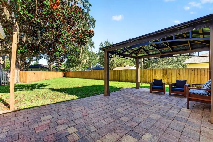 Patio and Pavillion