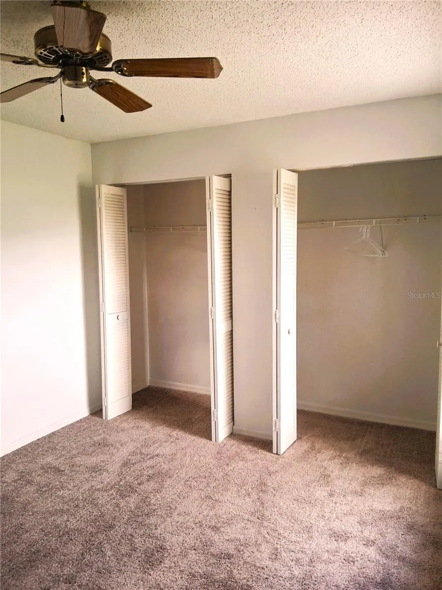 Bedroom III closet space