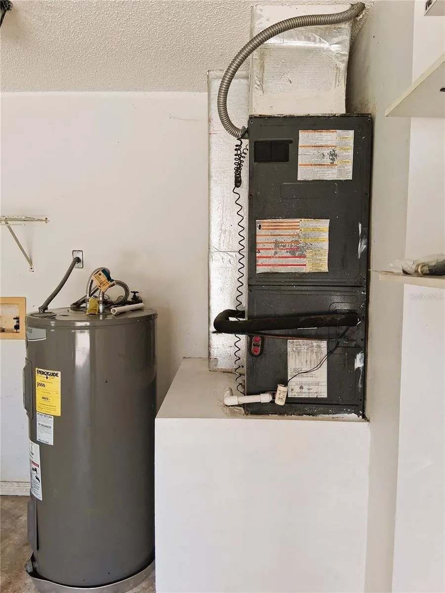 Air Handler and Electric Hot water heater