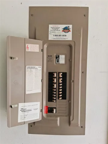 Cutler-Hammer Breaker Panel