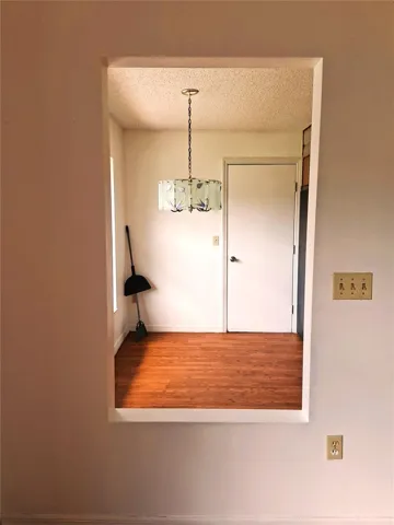 Looking from Living room into dining area