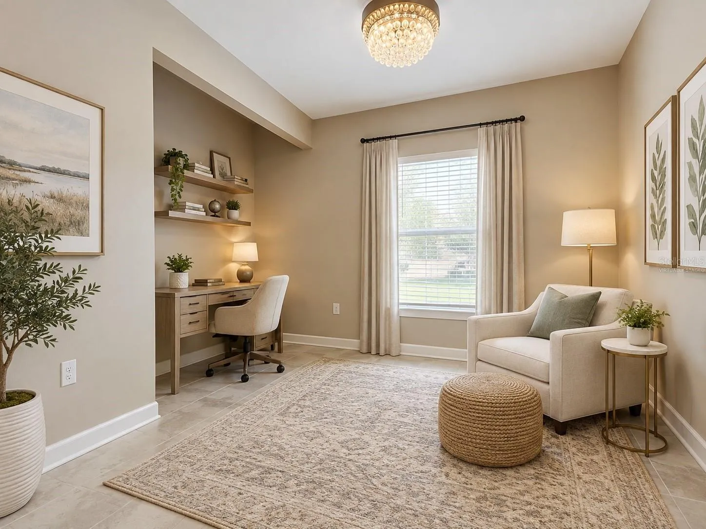 Virtually Staged Bonus Room