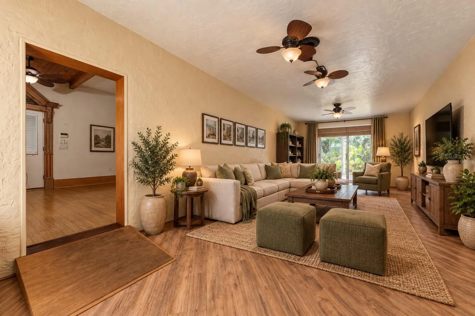 VIRTUALLY STAGED - HOUSE 2 LIVING ROOM