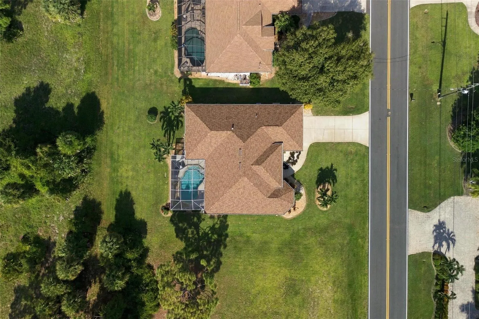 Aerial top of home....