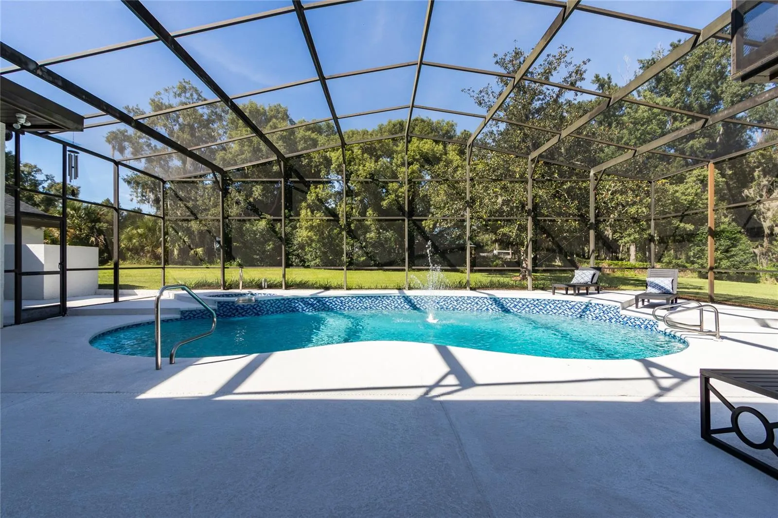 Pool- re-tiled, resurfaced pool &amp; deck in 2025!