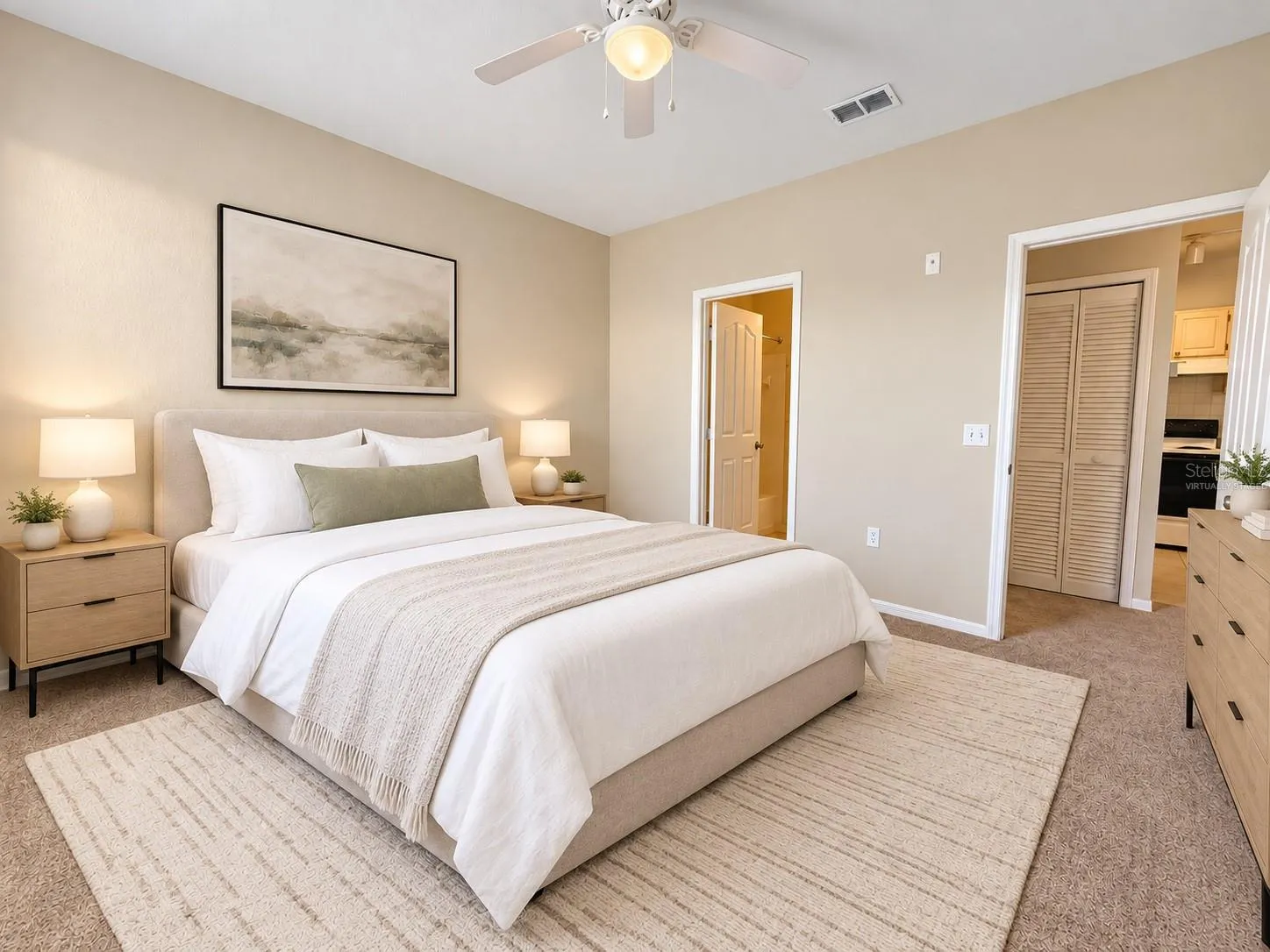 Virtually Staged: Second Bedroom