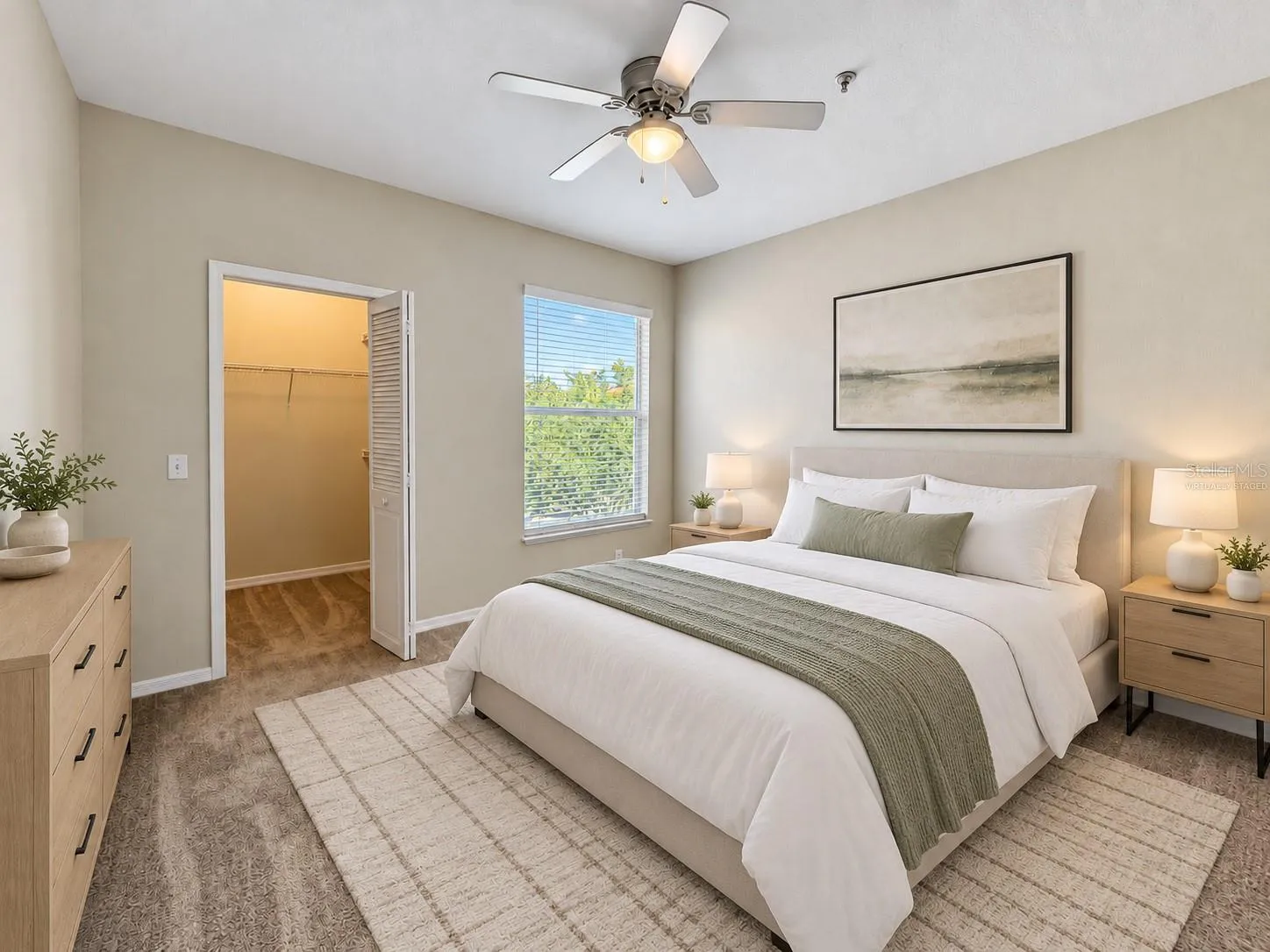 Virtually Staged: Second Bedroom