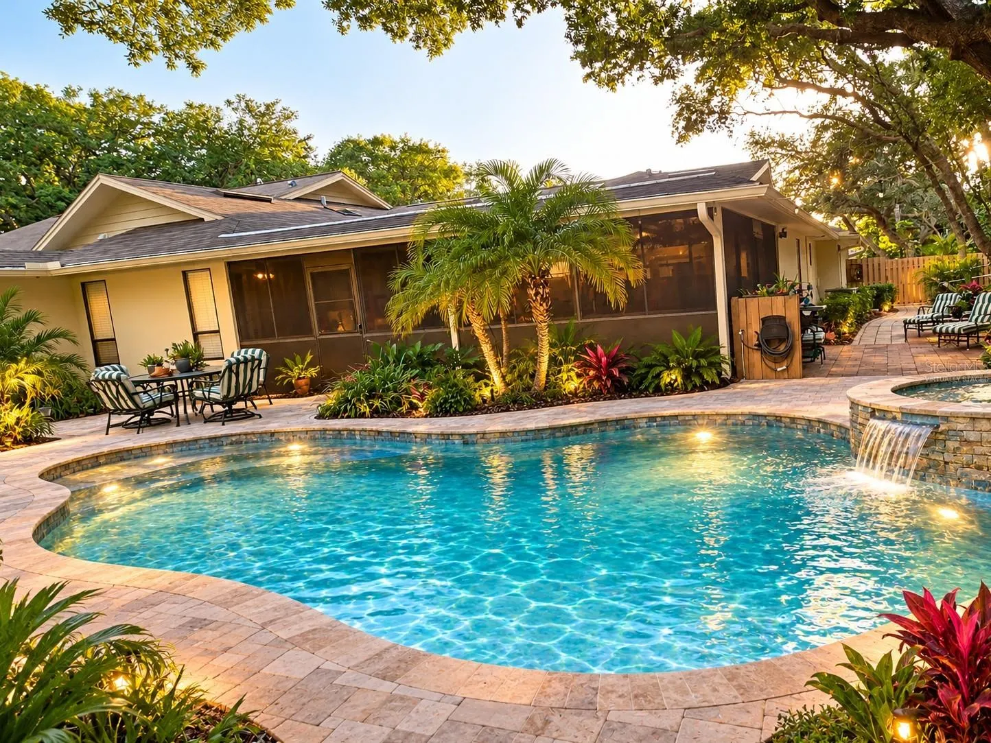 POOL IS VIRTUALLY STAGED