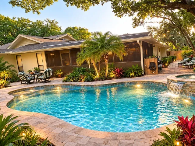 POOL IS VIRTUALLY STAGED