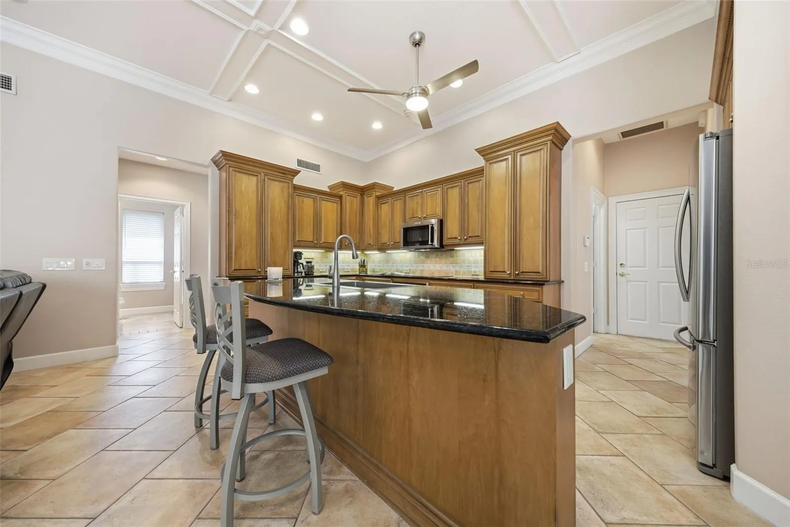 Chef's kitchen perfect for entertaining