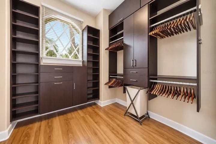 Master closet