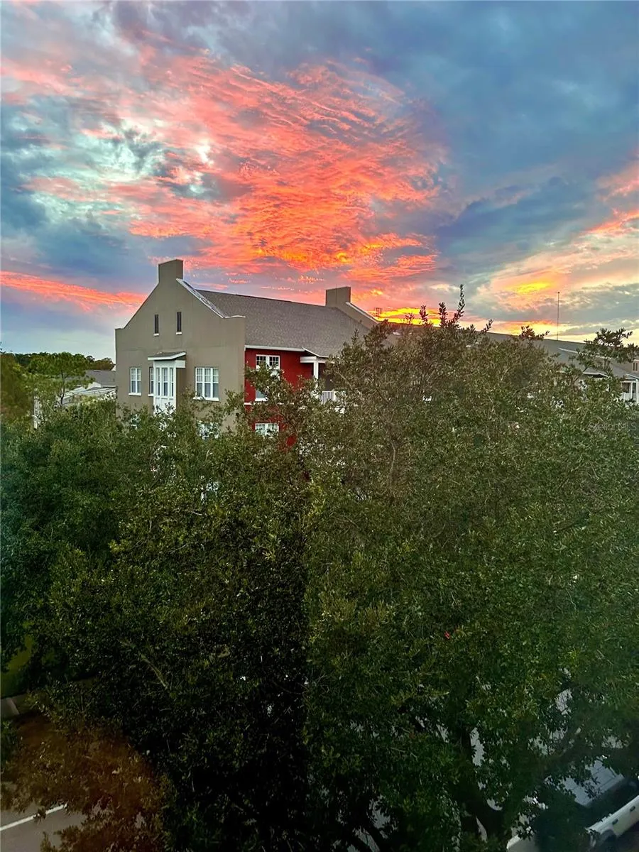 Vibrant Sunrise views from your balcony