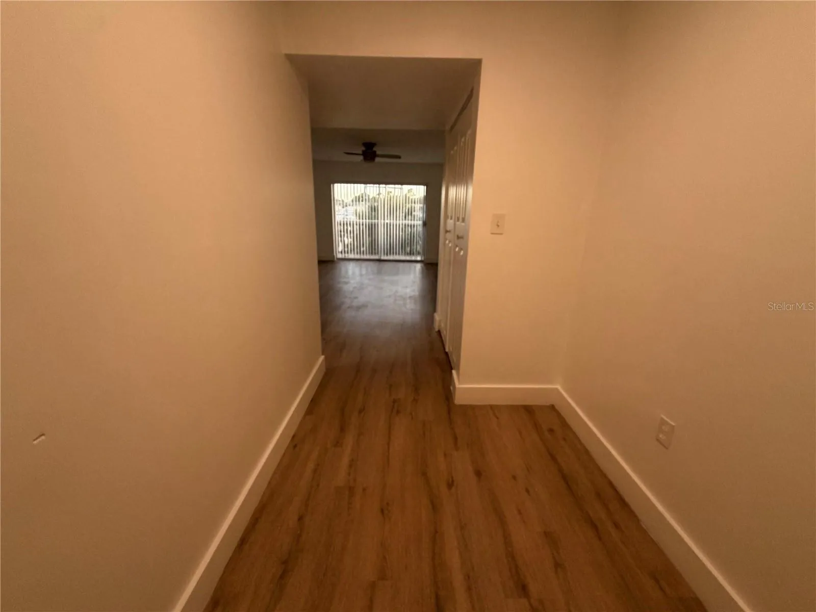 Hallway to master Bedroom