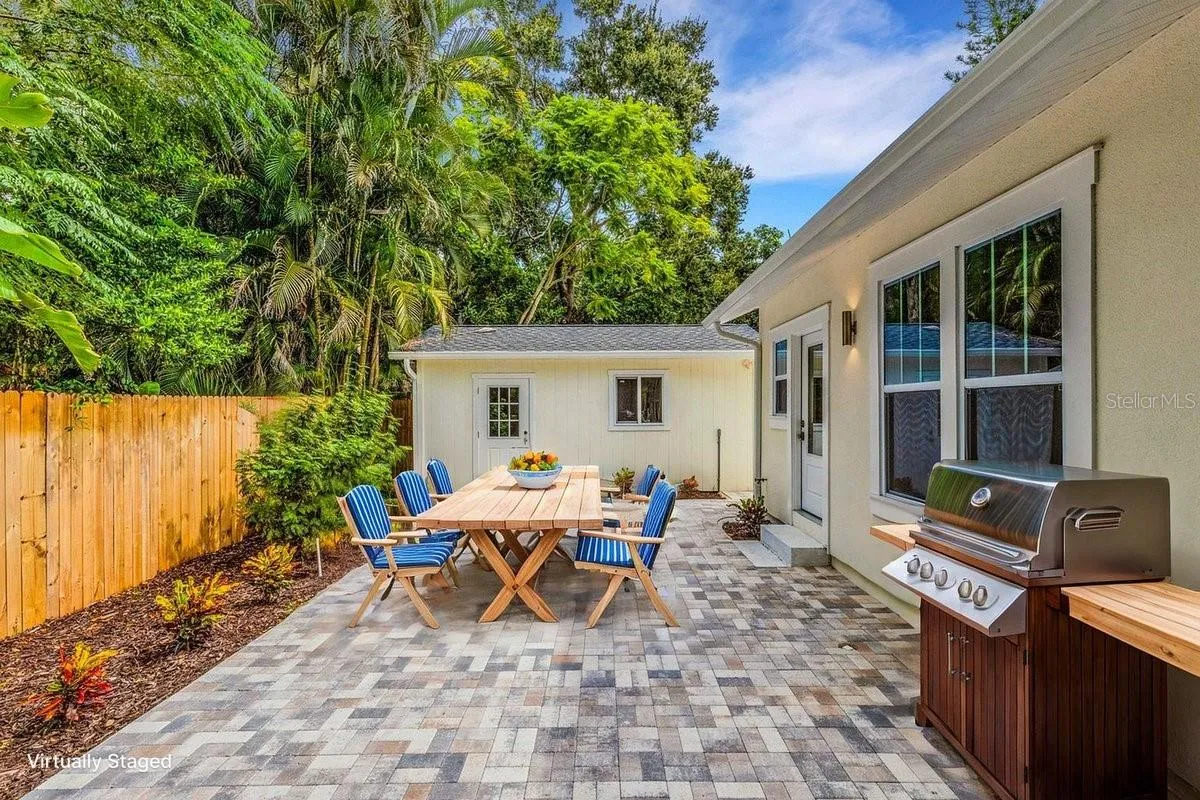 Staged Patio