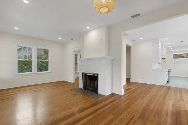 Wood Fireplace