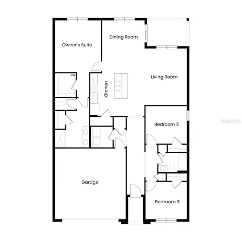 Split Floorplan