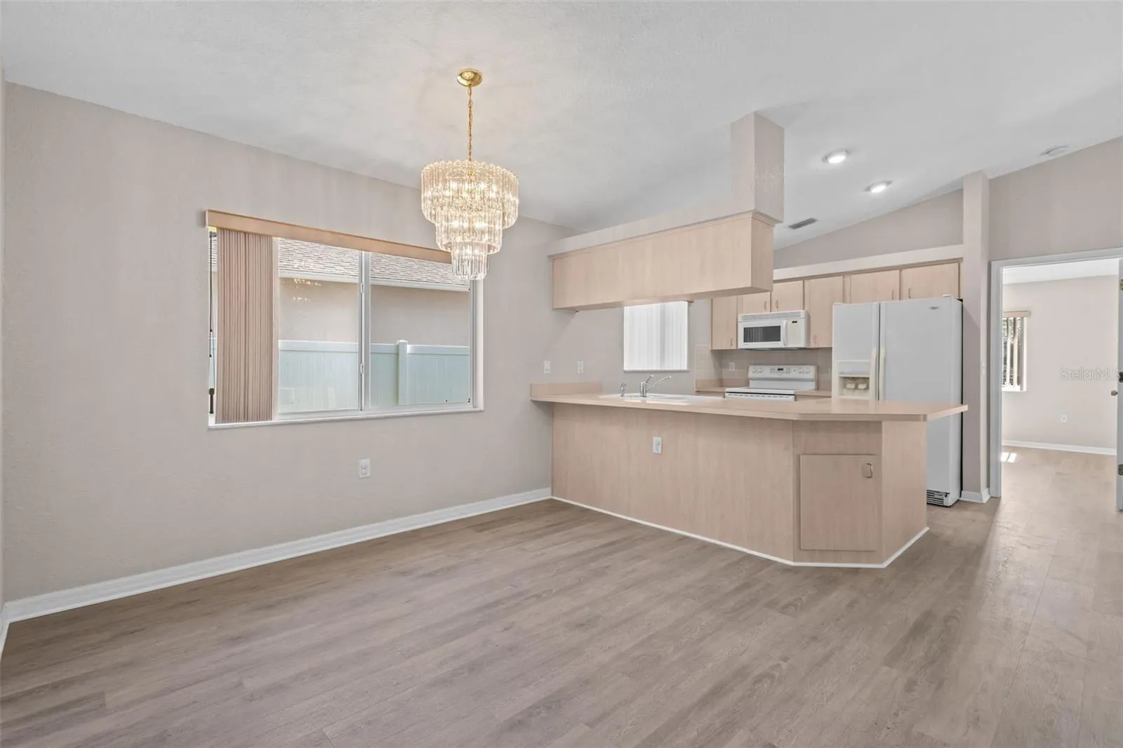 Dining Area and Kitchen