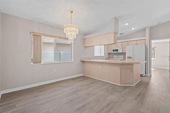 Dining Area and Kitchen