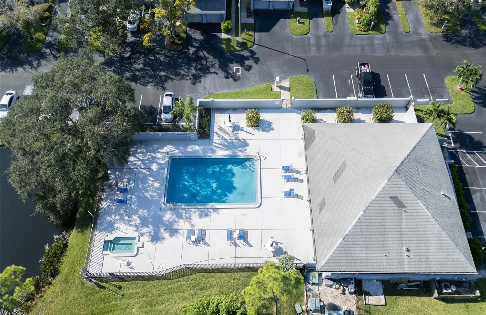 Community Pool, spa and clubhouse