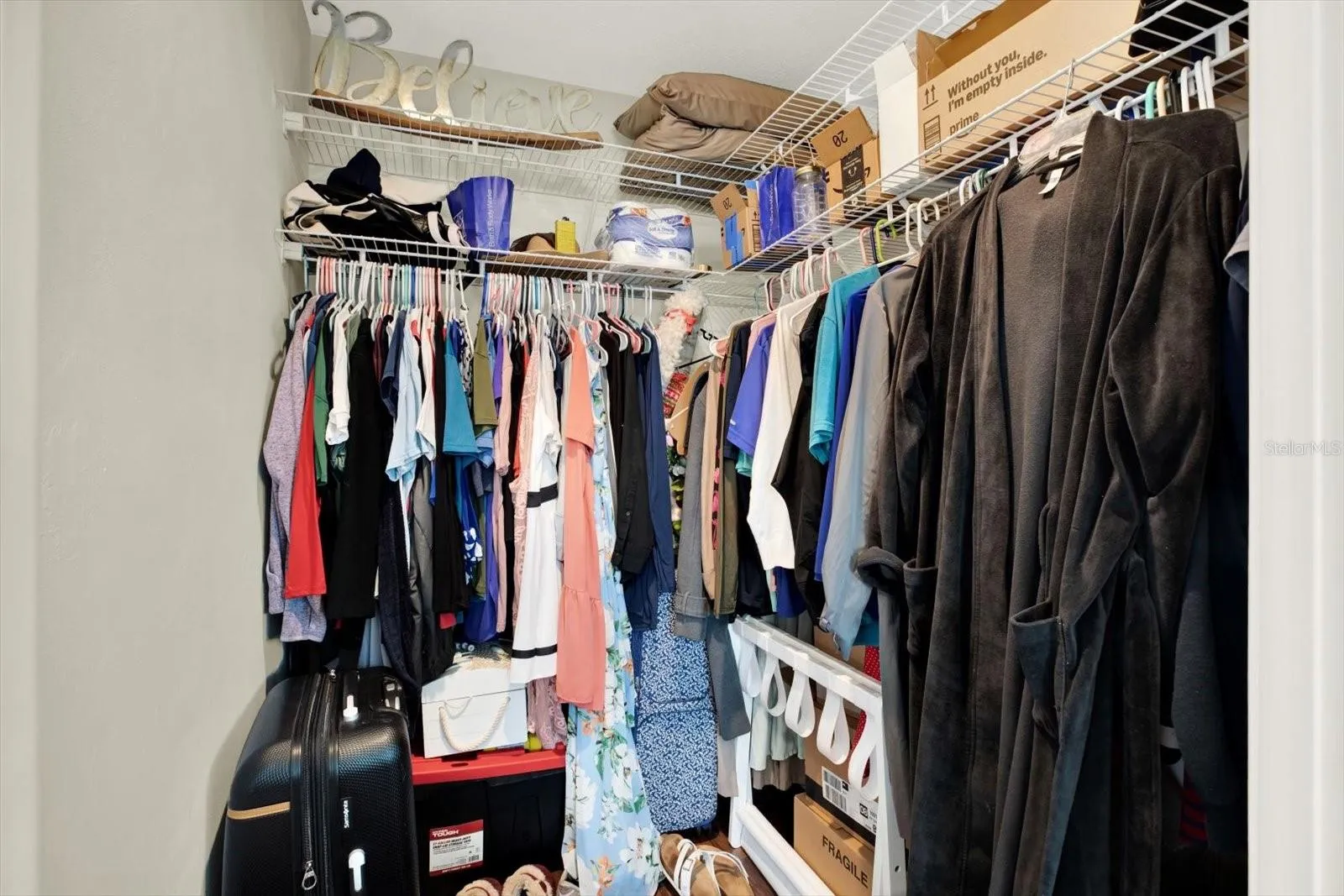 Bedroom 2 walk-in closet