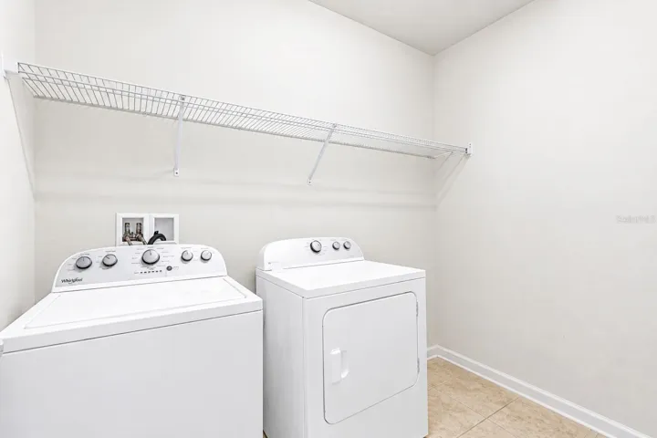 indoor laundry room