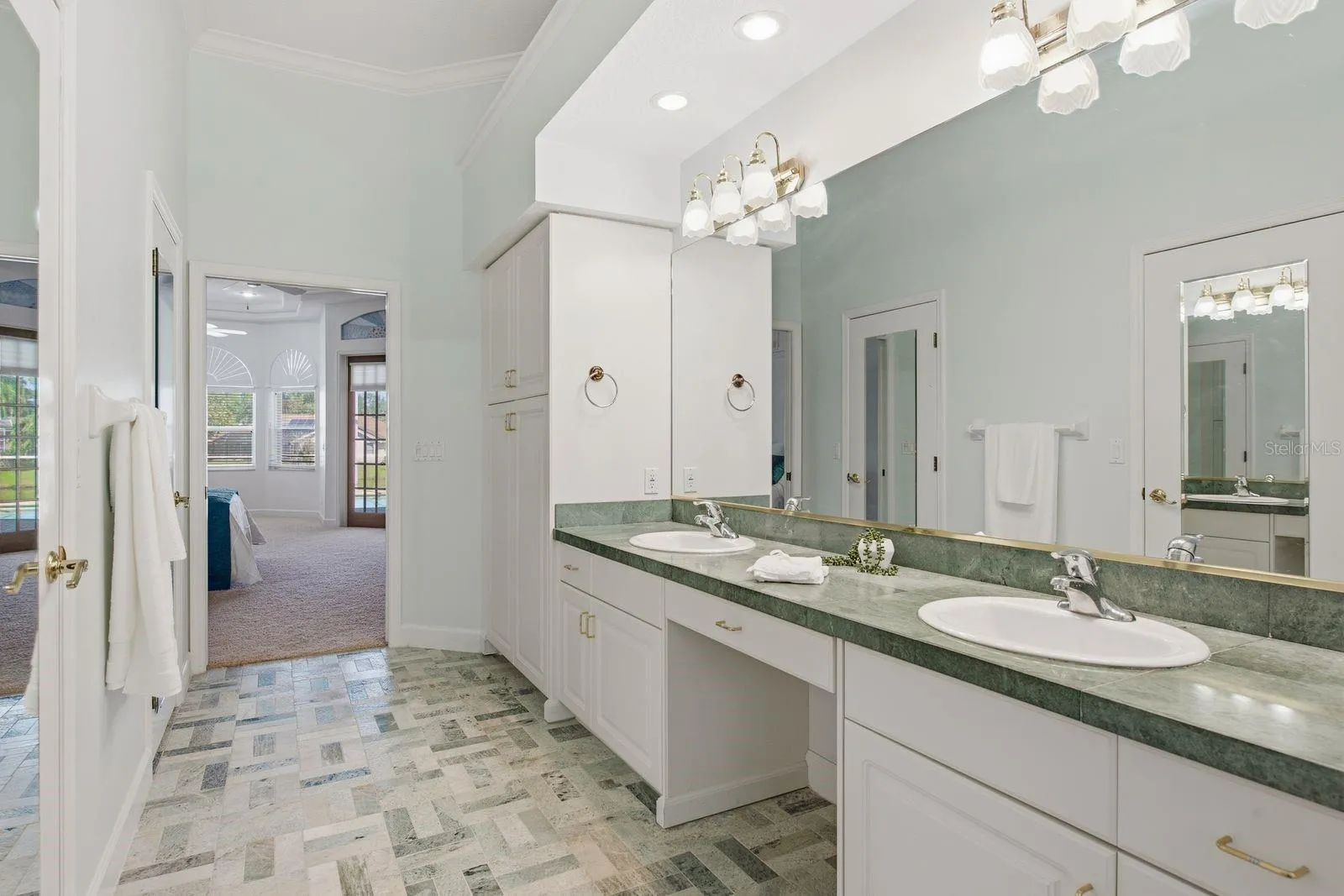 Newer Tiled flooring