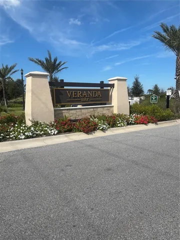 Main entrance to development.