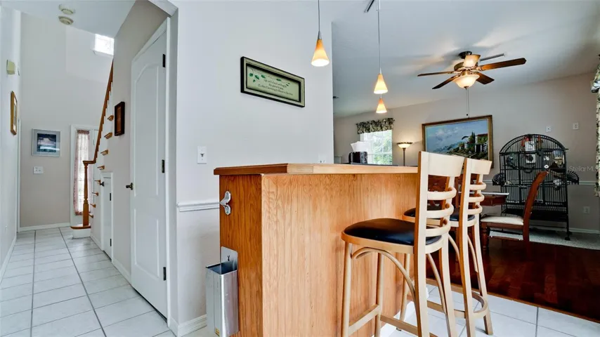 Bar area