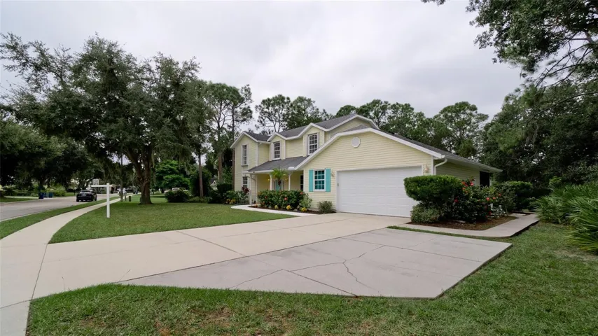 extended wide driveway for extra parking