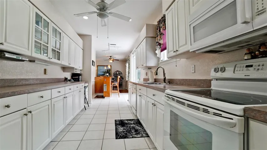 Another angle of the kitchen