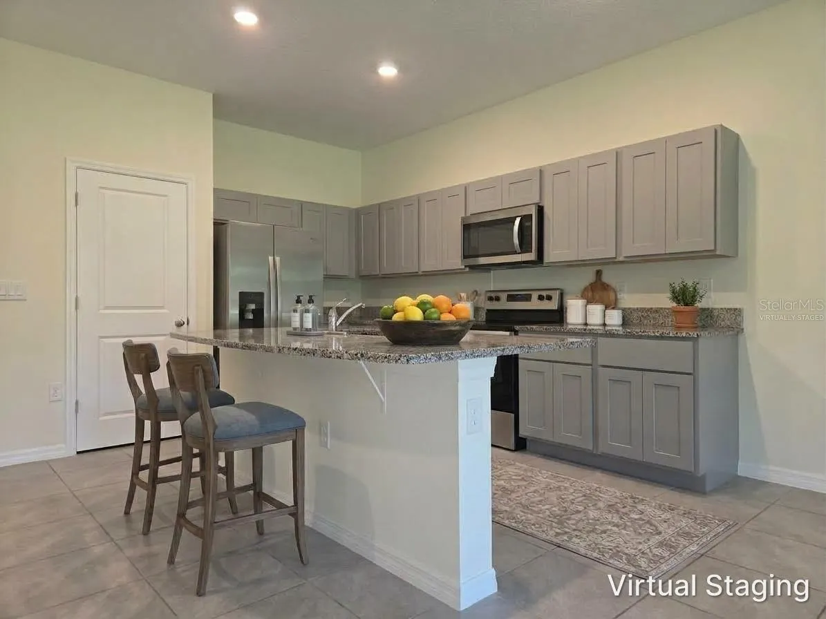 Kitchen (Virtually Staged)
