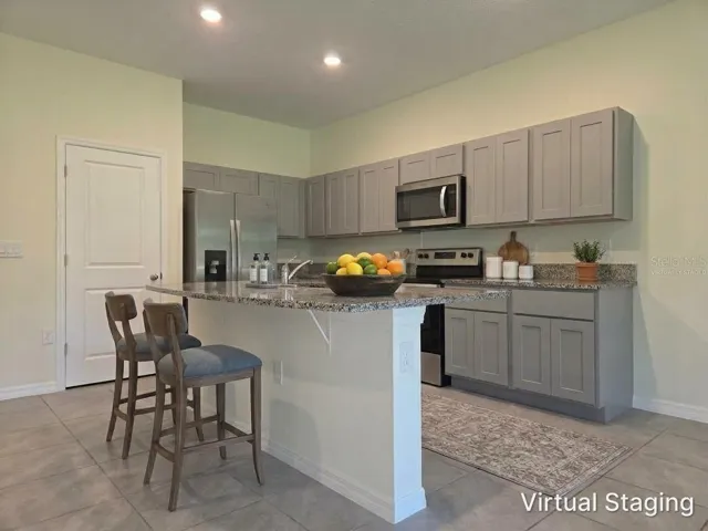 Kitchen (Virtually Staged)