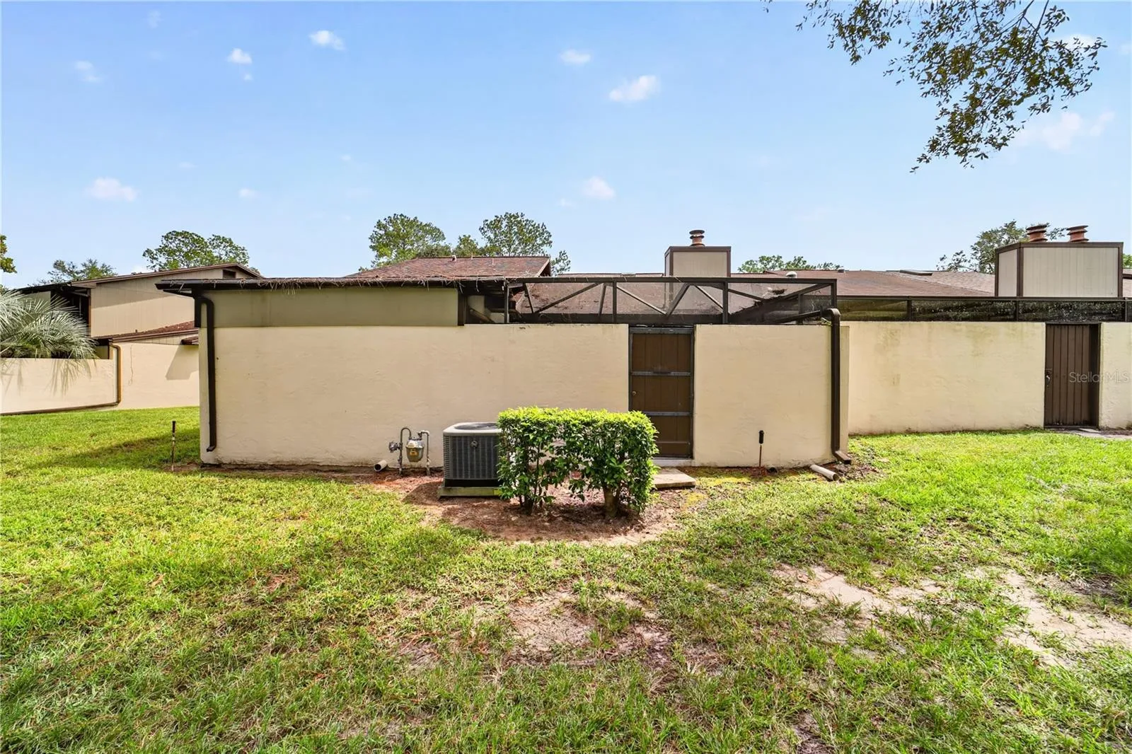 Back view of the Property