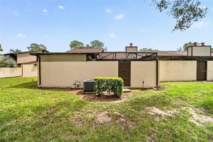 Back view of the Property