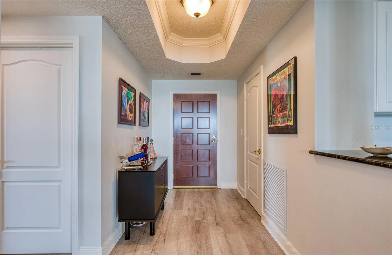 The Foyer opens into the Great Room.