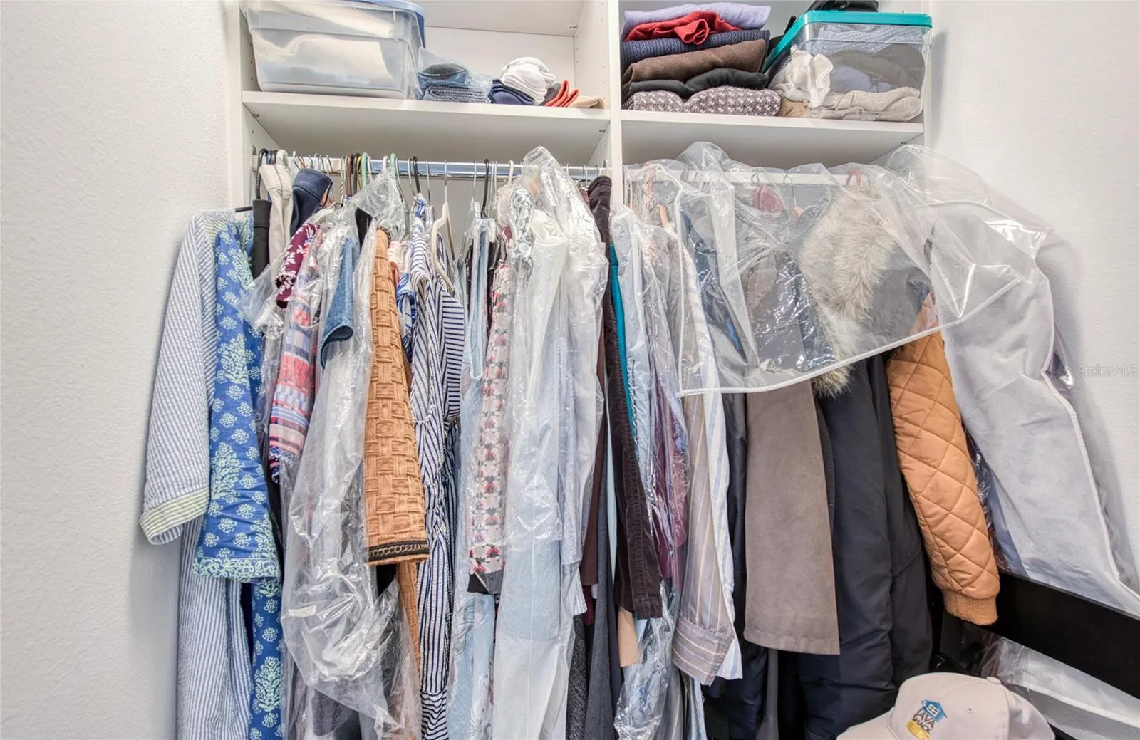 and another Reach-In Closet for hanging coats and clothes.